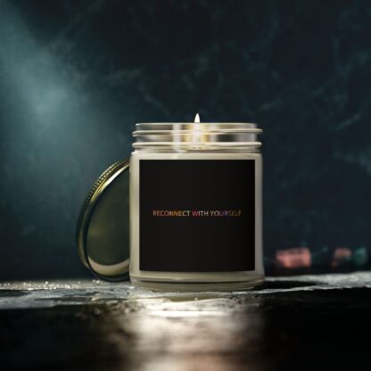 Reconnect with Yourself--Scented Candles, Coconut Apricot Wax--9oz. - Image 7