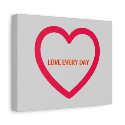 Love Every Day--Canvas Wall Art - Image 2