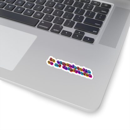 Colorful Communication Inspiration Kiss-Cut Stickers - Motivational Laptop Decals - Image 2