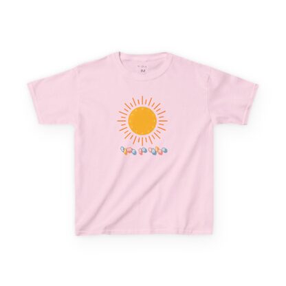 "Time to Shine" Kids Tee - Lighthearted Cotton T-shirt for Playful Adventures - Image 9